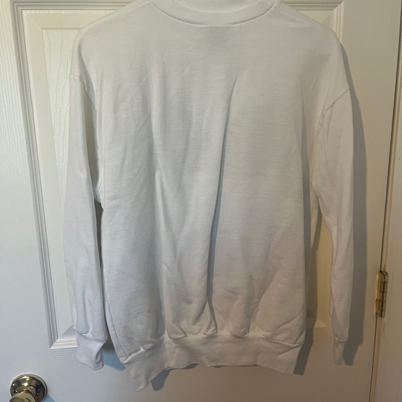 The Cutest Vintage 80s Christmas/Holiday Cottage Sweatshirt Small By Nutcracker - Picture 3 of 7